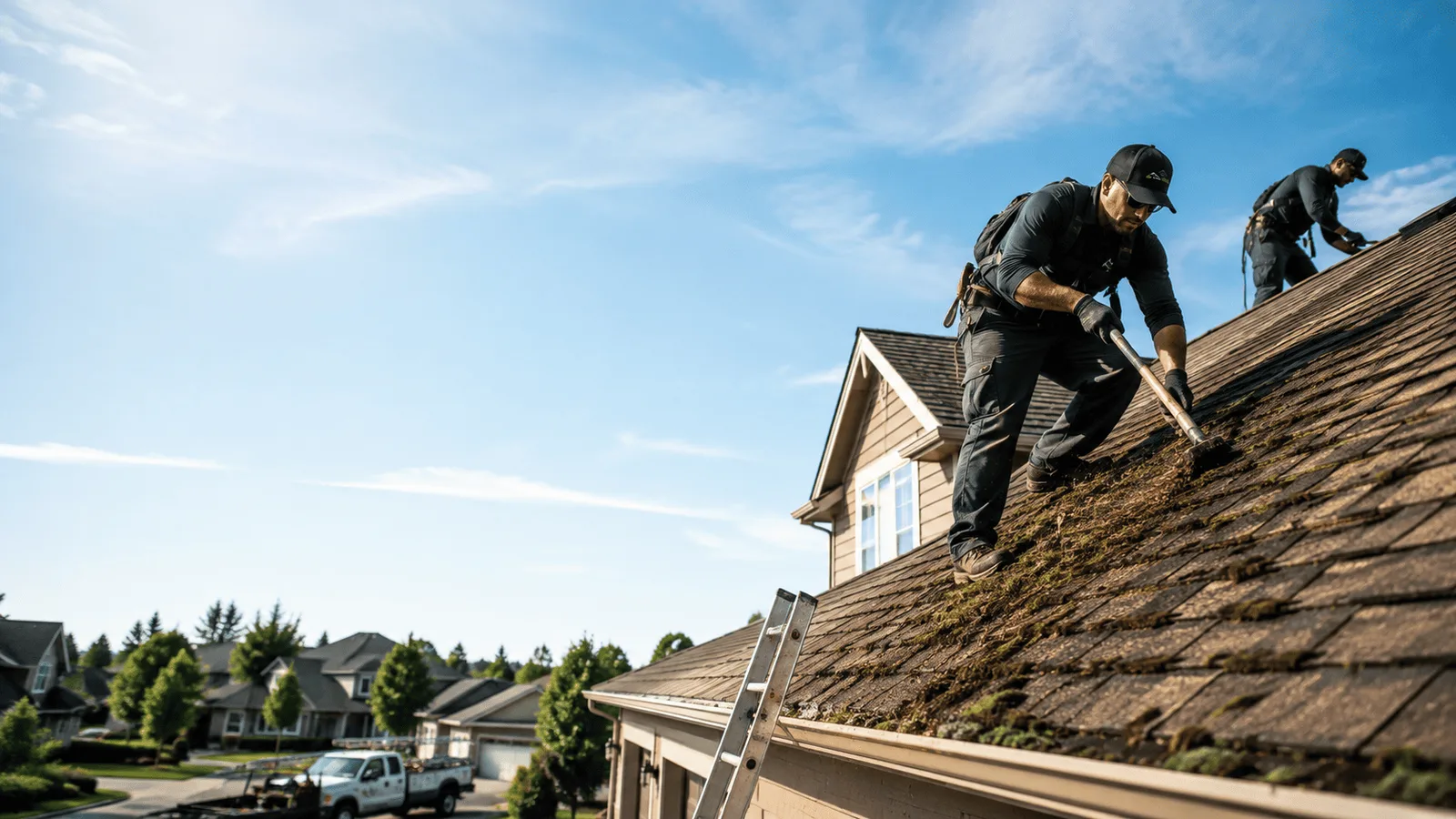Roof Moss Removal in Hessel, MI near me